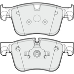 Apec Blue Brake Pads - Front (PD3744) 