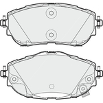 Apec Blue Brake Pads - Front (PD3745) Fits Toyota