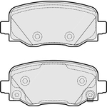 Apec Blue Brake Pads - Rear (PD3751) 