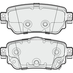 Apec Blue Brake Pads - Rear (PD3753) 
