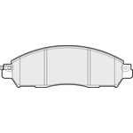 Apec Blue Brake Pads - Front (PD3761) Fits Nissan