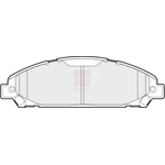 Apec Blue Brake Pads (PD3763) Fits: Ford Front