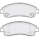 Apec Blue Brake Pads - Rear (PD3770) Fits Mitsubishi Canter