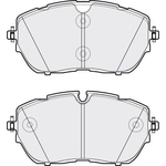 Apec Blue Brake Pads - Front (PD3772) Fits Peugeot