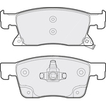 Apec Blue Brake Pads - Front (PD3779) Fits Vauxhall