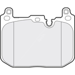 Apec Blue Brake Pads - Front (PD3780) Fits Mini