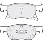 Apec Blue Brake Pads - Front (PD3781) Fits Vauxhall Astra