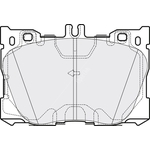 Apec Blue Brake Pads - Front (PD3792) Fits Mercedes