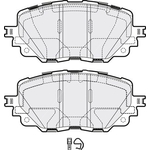 Apec Blue Brake Pads - Front (PD3793) 