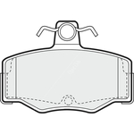 Apec Blue Brake Pads - Rear (PD3799) Fits Nissan