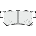 Apec Blue Brake Pads - Rear (PD3813) Fits Ssangyong