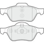 Apec Blue Brake Pads - Front (PD3820) Fits Renault