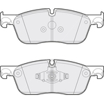 Apec Blue Brake Pads - Front (PD3833) 