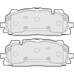 Apec Blue Brake Pads - Front (PD3841) 