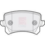 Apec Blue Brake Pads (PD3845) Fits: Audi Rear
