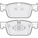 Apec Blue Brake Pads - Front (PD3853) Fits Volvo