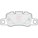 Apec Blue Brake Pads (PD3864) Fits: Porsche Rear
