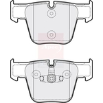 Apec Blue Brake Pads (PD3873) Fits: Mercedes Front