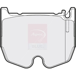 Apec Blue Brake Pads (PD3881) Fits: Mercedes Front
