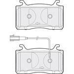 Apec Blue Brake Pads - Front (PD3892) Fits Alfa Romeo