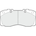 Apec Blue Brake Pads - Front or Rear (PD3894) Fits Iveco Eurocargo