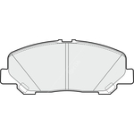 Apec Blue Brake Pads - Front (PD3896) Fits Toyota