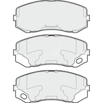Apec Blue Brake Pads - Front (PD3897) Fits Mitsubishi Canter