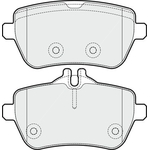 Apec Blue Brake Pads - Rear (PD3904) Fits Mercedes-Benz