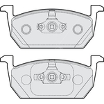 Apec Blue Brake Pads - Front  (PD3909) 