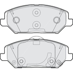 Apec Blue Brake Pads - Front (PD3914) 