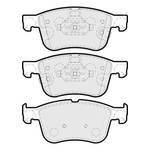 Apec Blue Brake Pads - Front (PD3927) Fits Ford