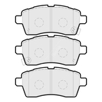 Apec Blue Brake Pads - Front  (PD3929) Fits Suzuki Ignis