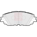 Apec Blue Brake Pads (PD3930) Front