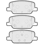 Apec Blue Brake Pads - Rear (PD3936) Fits Hyundai Santa Fe