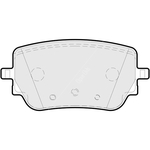 Apec Blue Brake Pads - Rear  (PD3937) Fits Mercedes-Benz