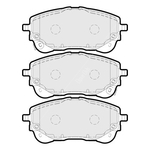 Apec Blue Brake Pads - Front (PD3939) Fits Toyota Corolla