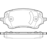 Apec Blue Brake Pads - Front (PD3946) Fits Ford Puma
