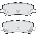 Apec Blue Brake Pads - Rear (PD3958) Fits Ford Mustang