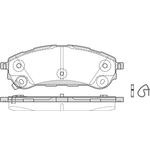 Apec Blue Brake Pads - Rear (PD3959) Fits Ford Ranger
