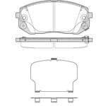 Apec Blue Brake Pads - Front (PD3965) Fits Kia