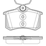 Apec Blue Brake Pads - Rear (PD3984) 