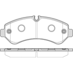 Apec Blue Brake Pads - Rear (PD4026) Fits Mercedes Benz Sprinter