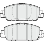 Apec Blue Brake Pads - Front (PD4250) Fits Honda HR-V