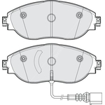 Apec Blue Brake Pads - Front (PD4258) Fits Audi