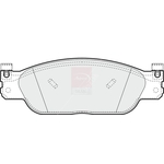 Apec Blue Brake Pads (PD4261) Fits: Jaguar Front
