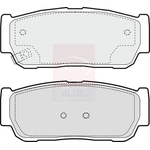 Apec Blue Brake Pads (PD4264) Fits: Kia Rear