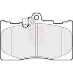 Apec Blue Brake Pads (PD4265) Front