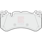 Apec Blue Brake Pads (PD4269) Fits: Mercedes Front