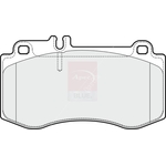 Apec Blue Brake Pads (PD4273) Fits: Mercedes Front