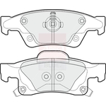 Apec Blue Brake Pads (PD4274) Fits: Jeep Rear